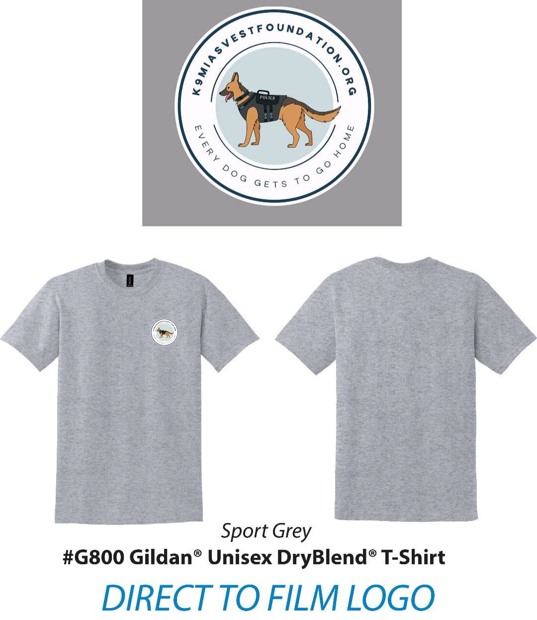 Foundation t-shirt gray
