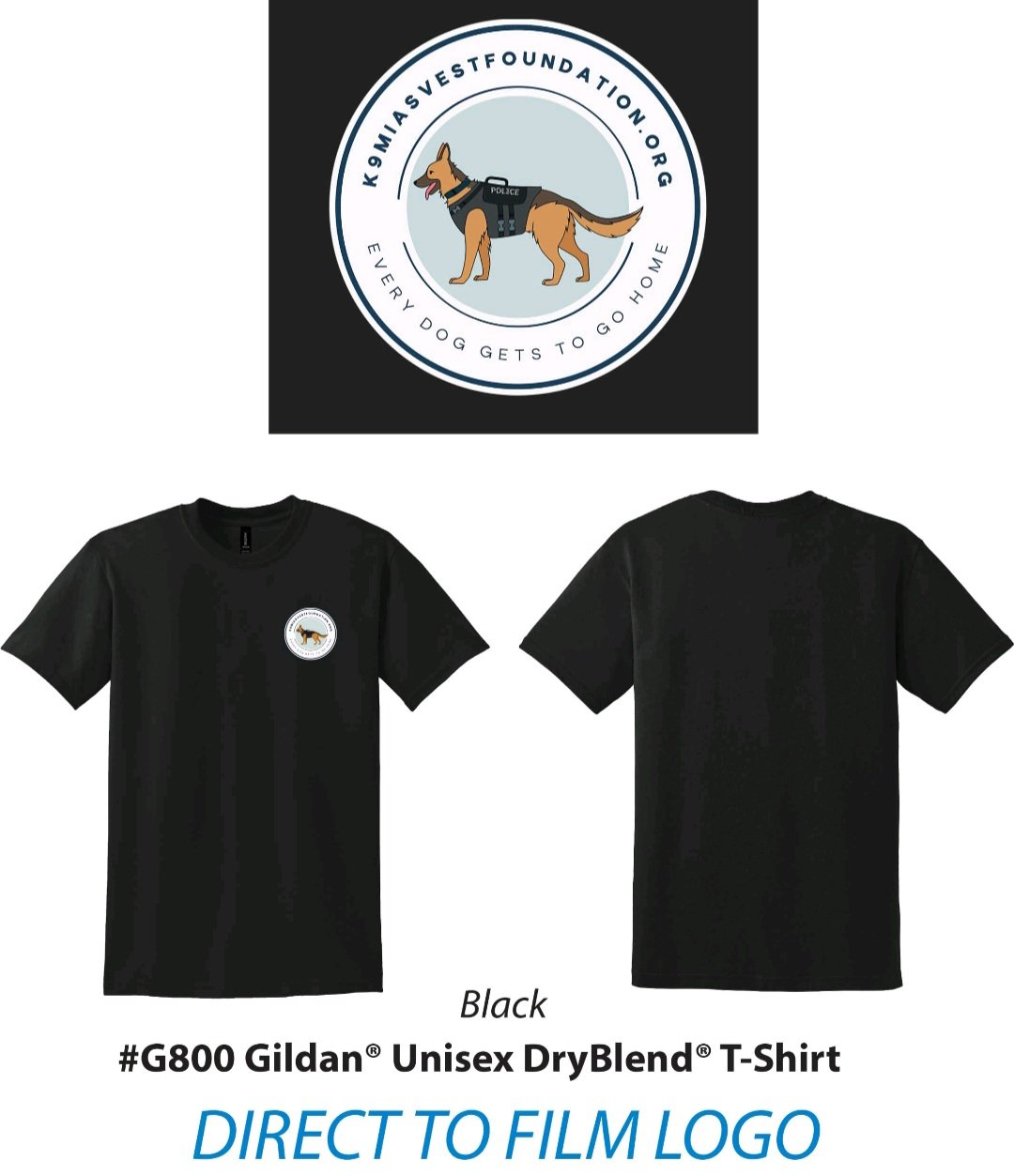 Foundation t-shirt black